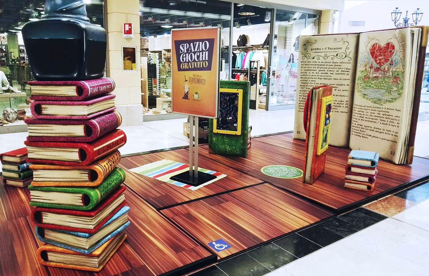 Progettazione Area Giochi Centro Commerciale