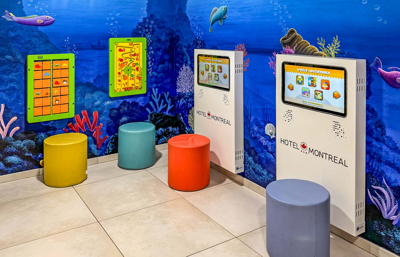 Giochi Touch Interattivi per Area Giochi