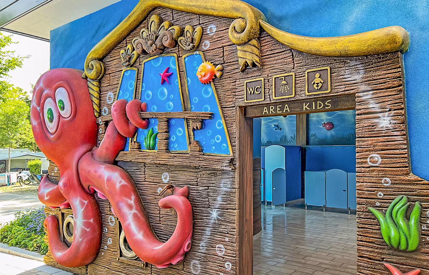 Bagni per Bambini con Scenografia