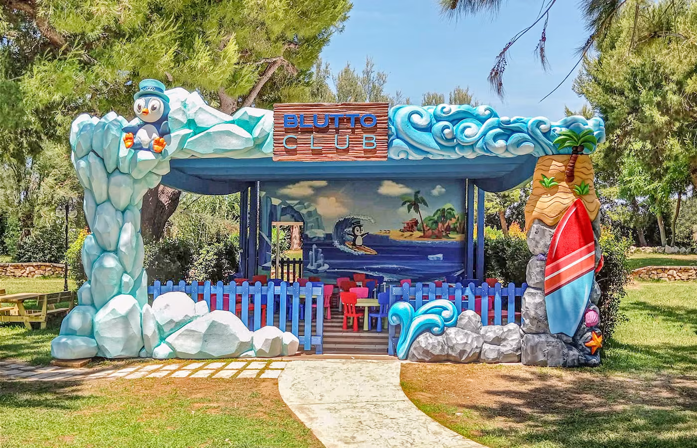 Allestimento Playground Outdoor
