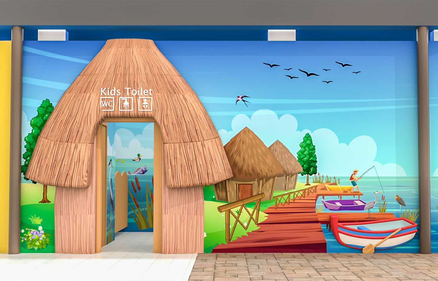 Progettazione Bagno a Tema per Bambini