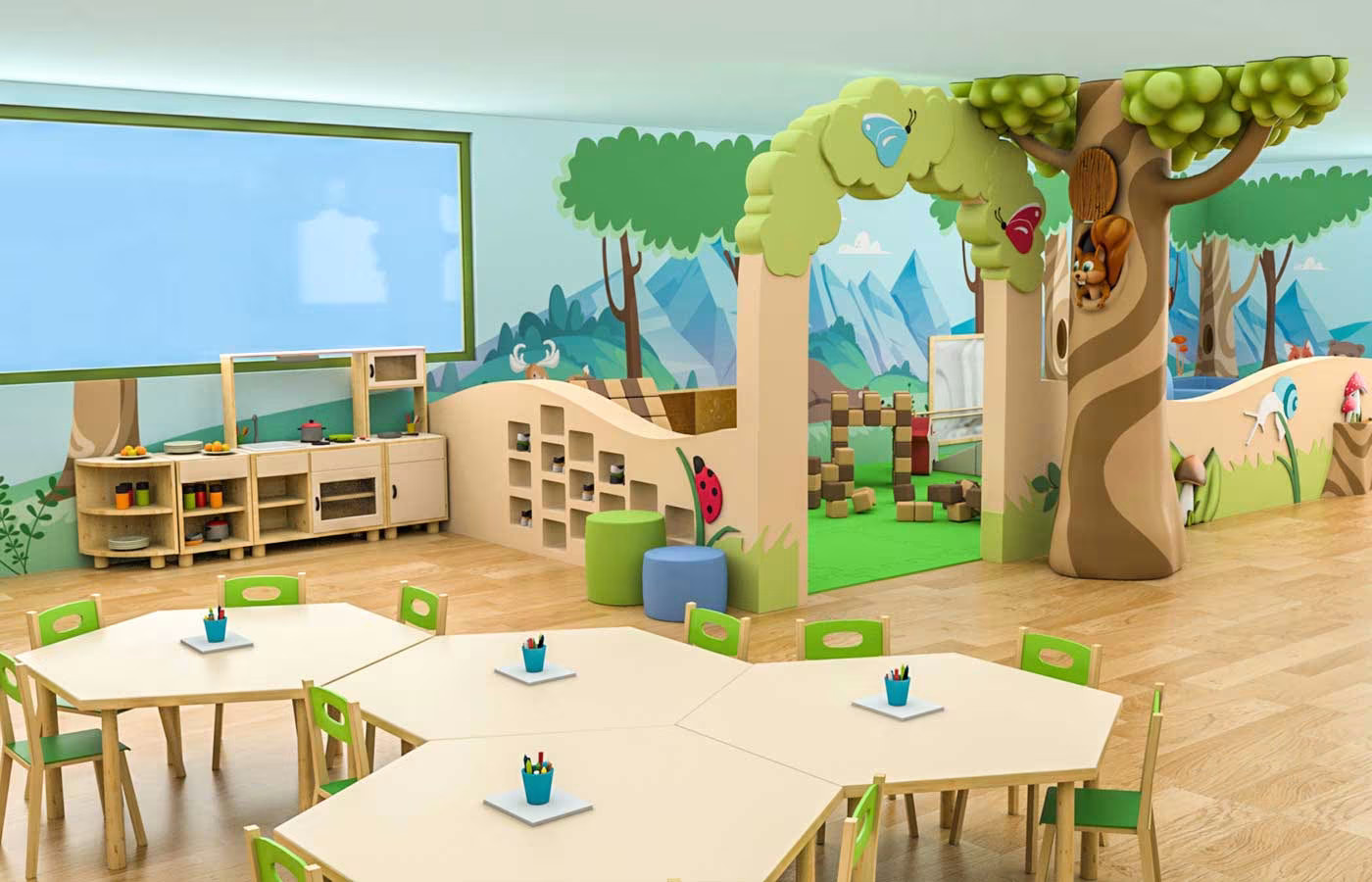 Progettazione Stanza Giochi per Bambini