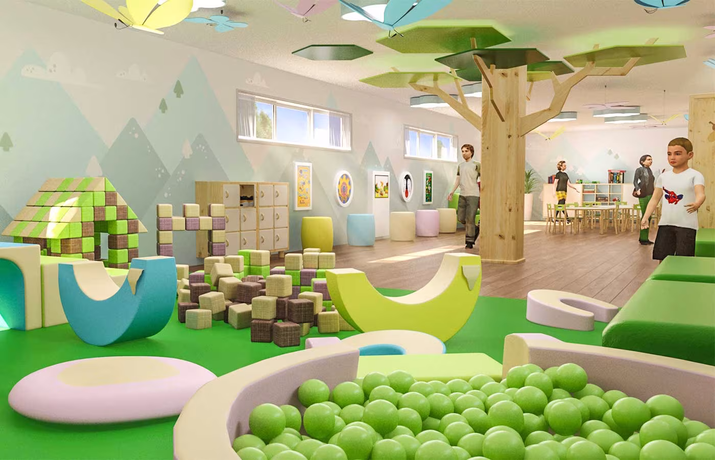Progettazione Stanza Giochi per Bambini